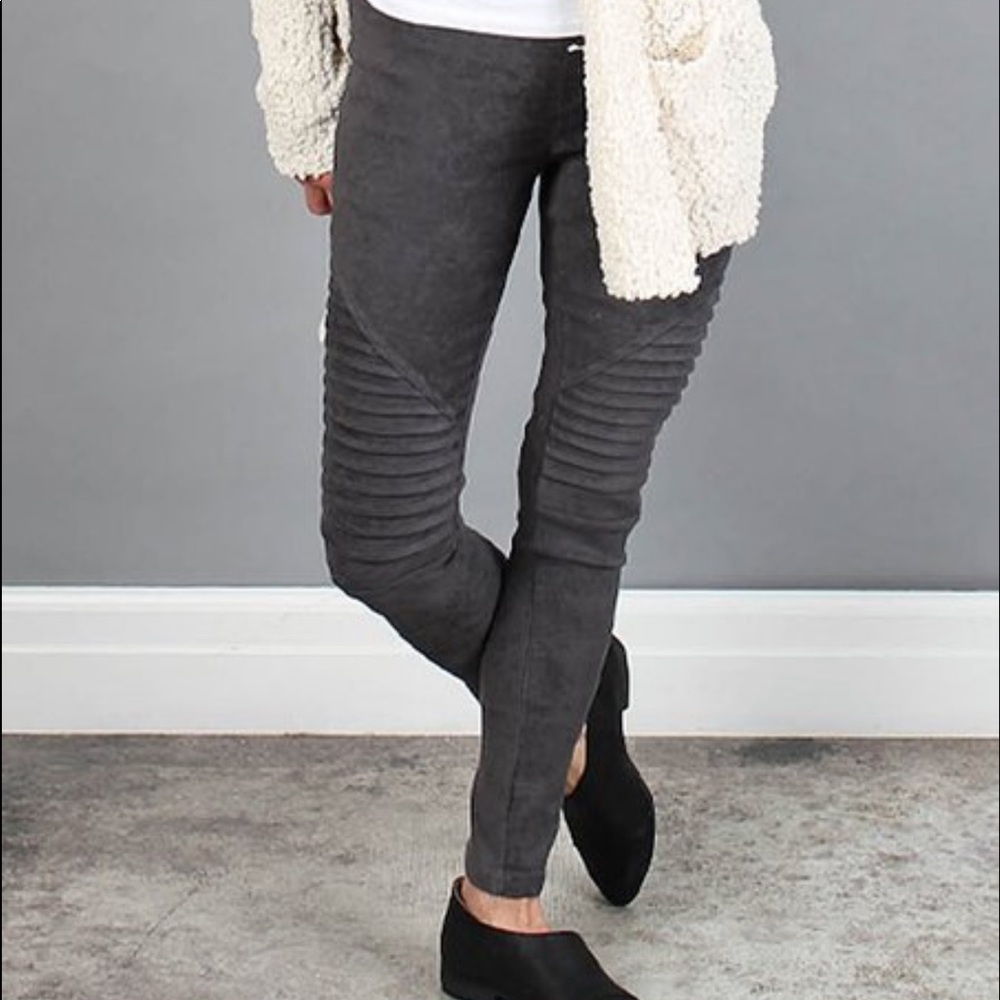 ✨RESTOCKED✨Charcoal grey Motto skinny jeggings - Picture 6 of 7